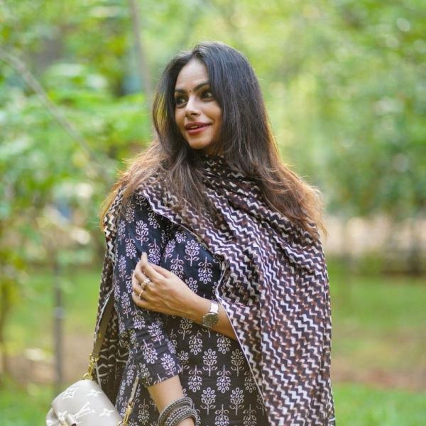 Elegant Black Printed Salwar Set with Designer Dupatta